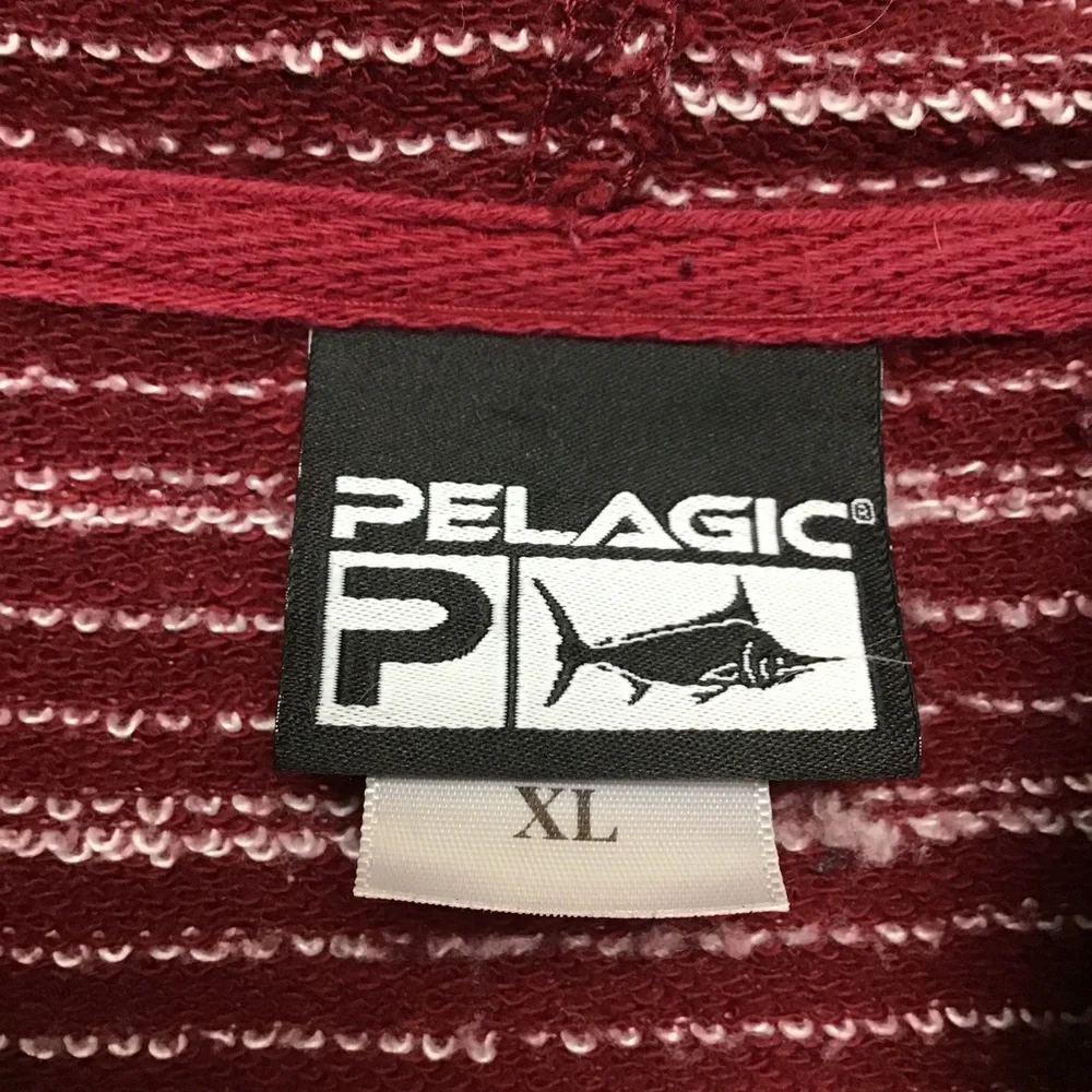 Pelagic High Performance Offshore Gear fishing mens long sleeve hoodie XL